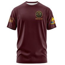 Load image into Gallery viewer, C Co 501st BSB &quot;Loose&quot; Fit Guardian Maroon Poly TShirt (Premium)
