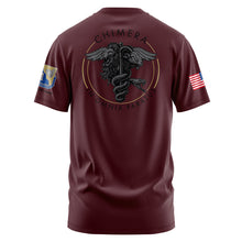 Load image into Gallery viewer, C Co 501st BSB &quot;Loose&quot; Fit Guardian Maroon/Black Poly TShirt (Premium)
