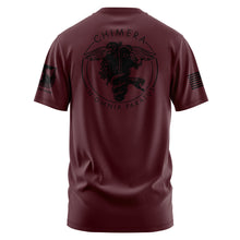 Load image into Gallery viewer, C Co 501st BSB &quot;Athletic&quot; Fit Guardian Maroon Stealth Poly TShirt (Premium)
