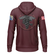 Load image into Gallery viewer, C Co 501st BSB Maroon/Black Hyperion Hoodie (Premium)
