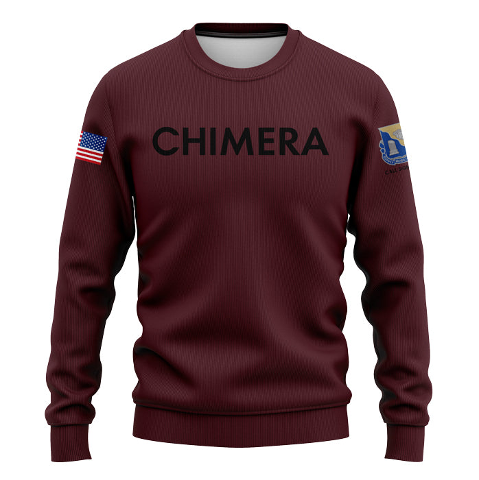 C Co 501st BSB Maroon Black Sweatshirt (Premium)