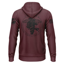 Load image into Gallery viewer, C Co 501st BSB Maroon Stealth Hyperion Hoodie (Premium)
