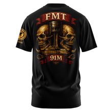 Load image into Gallery viewer, 6-1 CAV 91M FMTs "Loose" Fit Guardian Black Poly TShirt (Premium)
