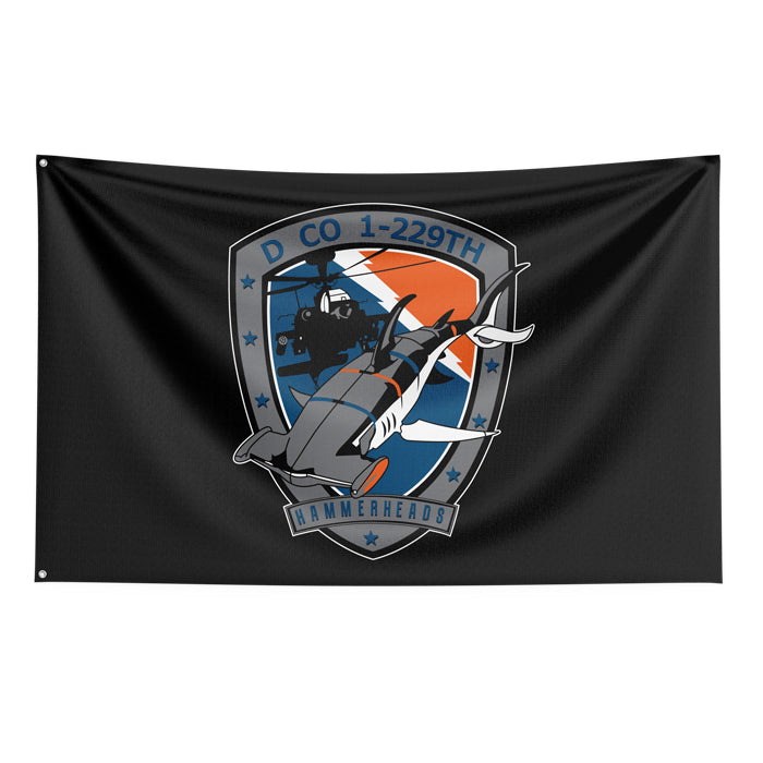 D Co 1-229th Attack Bn Flag (56