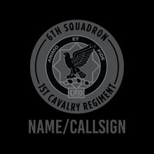 Load image into Gallery viewer, Dragoon Trp 6-1 Cav Stealth Hyperion Poly Hoodie (Premium)
