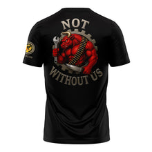 Load image into Gallery viewer, Dakota Trp 6-1 Cav "Athletic" Fit Guardian Black Poly TShirt (Premium)
