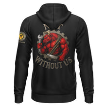 Load image into Gallery viewer, Dakota Trp 6-1 Cav Black Hyperion Poly Hoodie (Premium)
