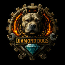 Load image into Gallery viewer, 6-1 Cav Diamond Dogs Black TShirt (Cotton)

