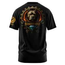 Load image into Gallery viewer, 6-1 CAV Diamond Dogs "Loose" Fit Guardian Black Poly TShirt (Premium)
