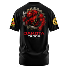 Load image into Gallery viewer, Dragoon Trp 6-1 Cav "Loose" Fit Guardian Black Poly TShirt (Premium)
