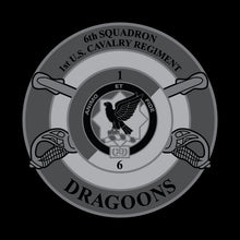 Load image into Gallery viewer, Dragoon Trp 6-1 Cav Stealth Hyperion Poly Hoodie (Premium)
