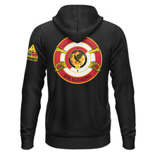 Load image into Gallery viewer, Dragoon Trp 6-1 Cav Black Hyperion Poly Hoodie (Premium)
