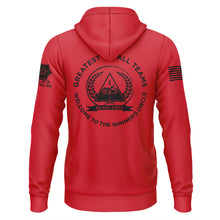 Load image into Gallery viewer, 1ABCT - 1AD GOAT Red Hyperion Hoodie (Premium)
