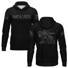 Load image into Gallery viewer, HSC Iron Wolves Stealth Hyperion Poly Hoodie (Premium)
