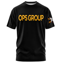 Load image into Gallery viewer, NTC Ops Group "Loose" Fit Guardian Black Poly TShirt (Premium)
