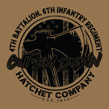 Load image into Gallery viewer, 4-6 IN Hatchet Co "Loose" Fit Guardian Brown Poly TShirt (Premium)
