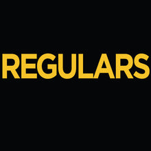Load image into Gallery viewer, 4-6 IN "Regulars" Black TShirt (Cotton)
