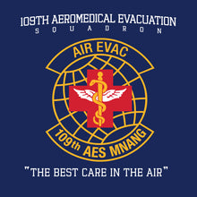 Load image into Gallery viewer, 109th Air Evac Navy Guardian Poly TShirt (Premium)
