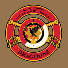 Load image into Gallery viewer, 6-1 CAV E Trp Brown Guardian Poly TShirt (Premium)
