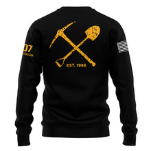 Load image into Gallery viewer, NTC - Goldminers Black Sweatshirt (Premium)
