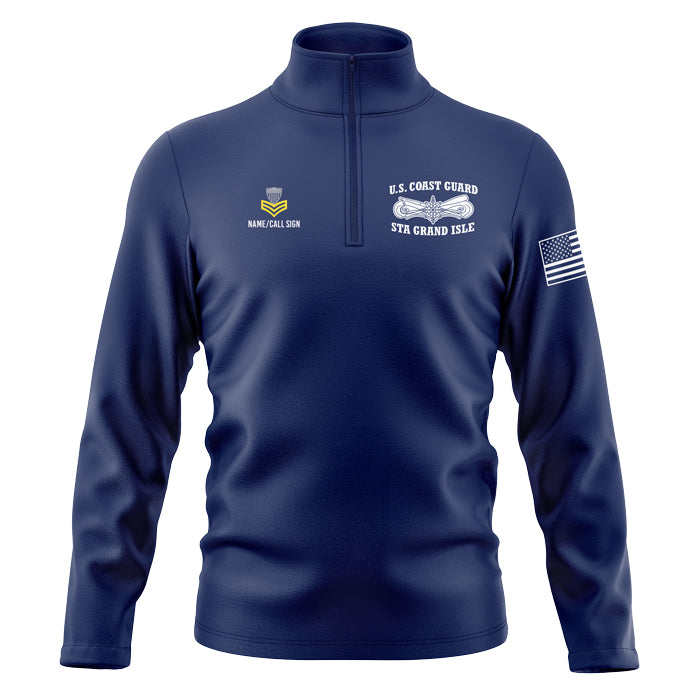 Station Grand Isle Centurion Poly 1/4 Zip Jacket (Premium)