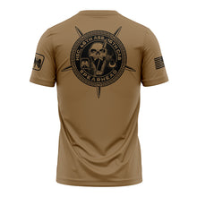 Load image into Gallery viewer, HSC Spearhead 46th ASB &quot;Athletic&quot; Fit Guardian Brown Poly TShirt (Premium)
