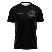 Load image into Gallery viewer, 1-36 IN Bn "Athletic" Fit Guardian Black Poly TShirt (Premium)
