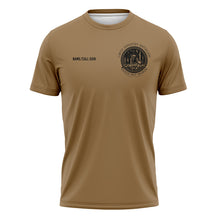 Load image into Gallery viewer, 1-36 IN Bn "Athletic" Fit Guardian Brown Poly TShirt (Premium)
