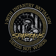 Load image into Gallery viewer, 1-36 IN Bn &quot;Athletic&quot; Fit Guardian Black Poly TShirt (Premium)
