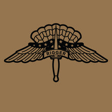 Load image into Gallery viewer, JRTC Airdrop Branch FFJM &quot;Loose&quot; Fit Brown Poly TShirt (Premium)
