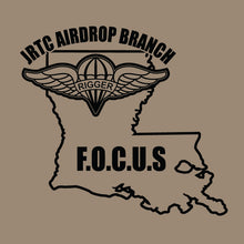 Load image into Gallery viewer, JRTC Airdrop Branch FFJM TShirt (Cotton)
