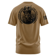 Load image into Gallery viewer, JRTC Airdrop Branch &quot;Loose&quot; Fit Brown Poly TShirt (Premium)
