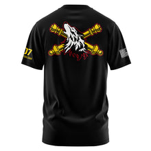 Load image into Gallery viewer, NTC Wolf &quot;Loose&quot; Fit Guardian Black TShirt (Premium)
