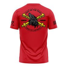 Load image into Gallery viewer, NTC Red Team &quot;Athletic&quot; Fit Guardian Red TShirt (Premium)
