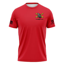 Load image into Gallery viewer, NTC Red Team &quot;Athletic&quot; Fit Guardian Red TShirt (Premium)
