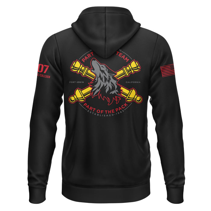 NTC Red Team Black Hyperion Hoodie (Premium)