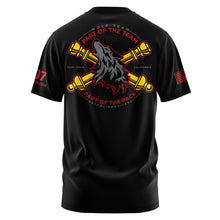 Load image into Gallery viewer, NTC Red Team &quot;Loose&quot; Fit Guardian Black TShirt (Premium)
