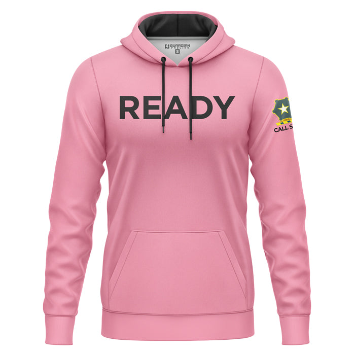 1ABCT - 1A Ready/Circle Pink (Breast Cancer Awareness) Hyperion Hoodie (Premium)