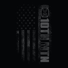 Load image into Gallery viewer, 10th MTN Subdued Flag TShirt (Cotton)
