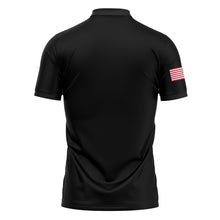 Load image into Gallery viewer, Coast Guard Riders Black Fusion Polo (Premium)
